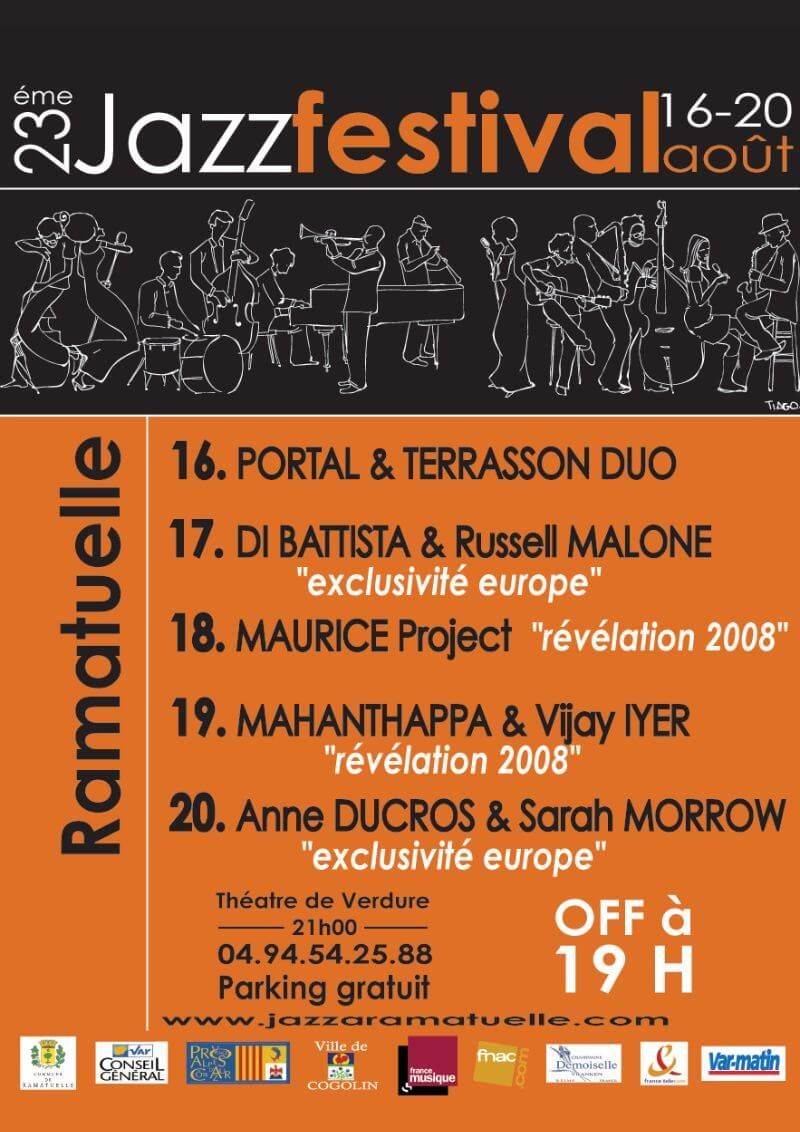 Affiche 2008 - 23ème Festival