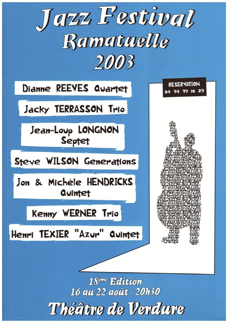 Affiche 2003 - 18ème Festival